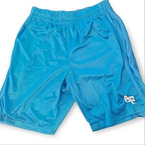 NCAA Air Force Basketball Shorts Size Medium Long Vintage Game Mesh Embroidered